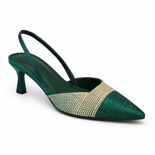 MARSHMALLOW HEEL - GREEN