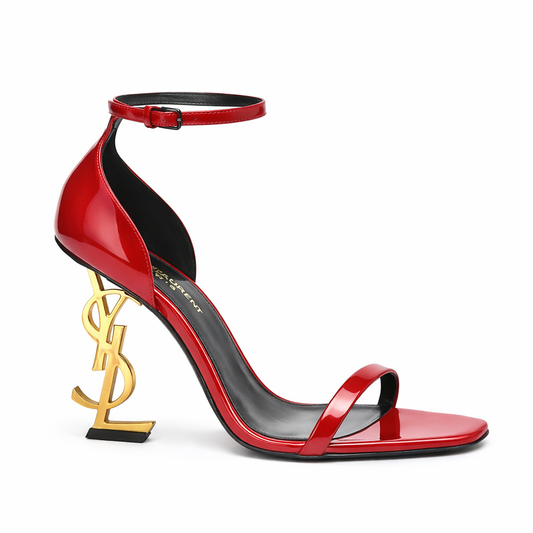 SL Gold Heel - BLACK