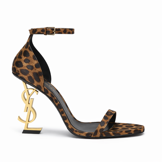 SL Gold Heel - BLACK