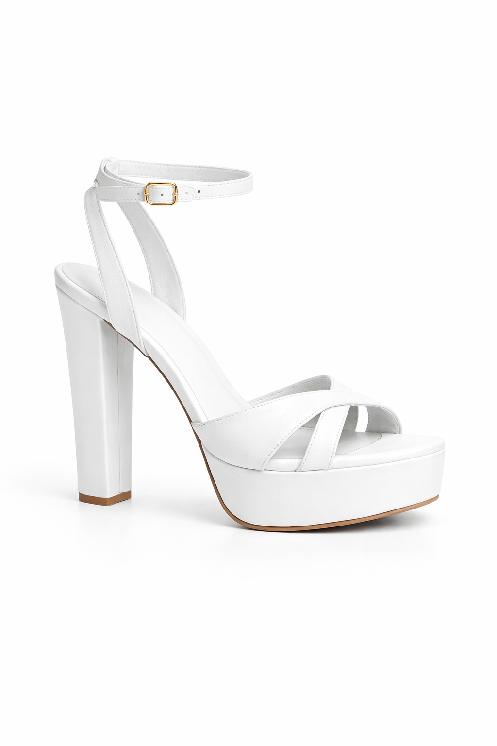 CANDY 5 INCH PLATFORM HEEL - BEIGE
