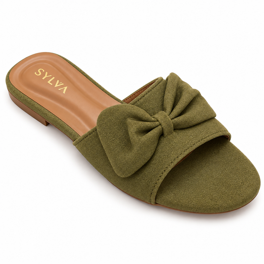 Bella Women’s Bow Slide Sandals