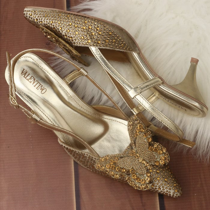 WAVE HEEL - GOLD