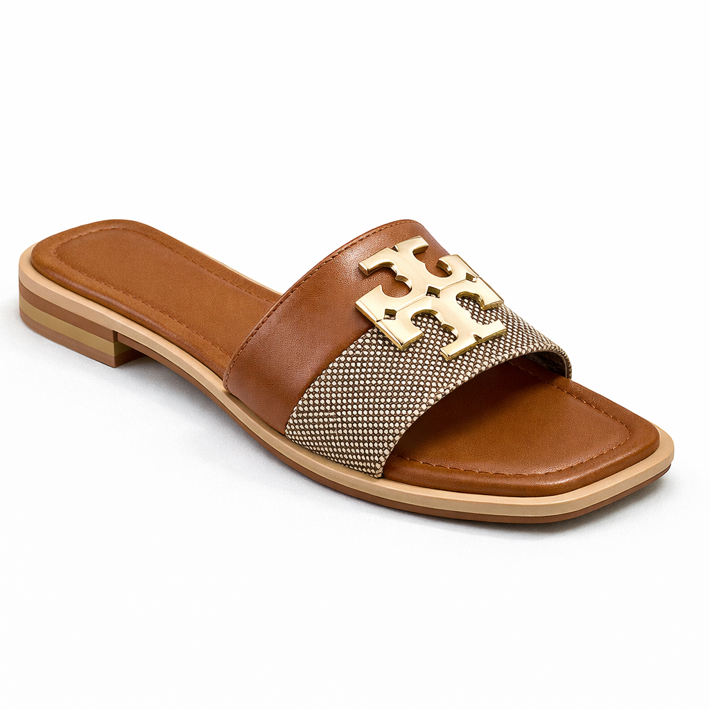 LUNAR FLAT SLIDE - BROWN