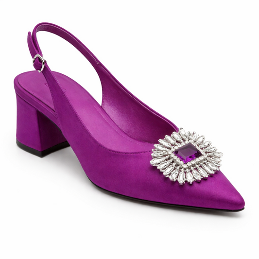 SPARK TRIANGLE BLOCK HEEL