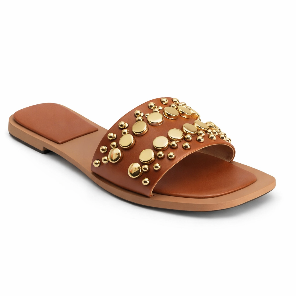 VIBE FLAT SLIDES - FAWN