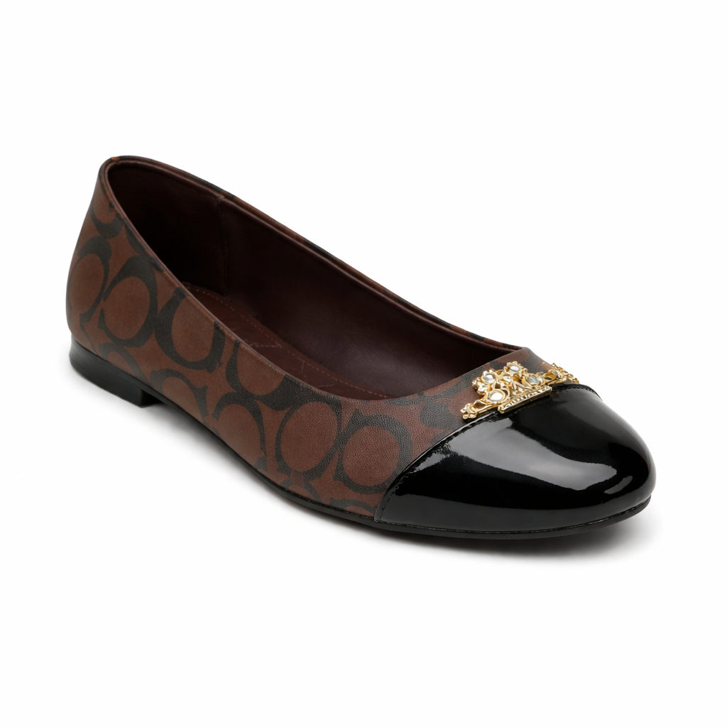 LYRIC ELEGANT CASUAL FLATS  - FAWN
