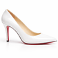 Orry Red bottom Heel 100 mm | White