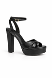 CANDY 5 INCH PLATFORM HEEL - BLACK
