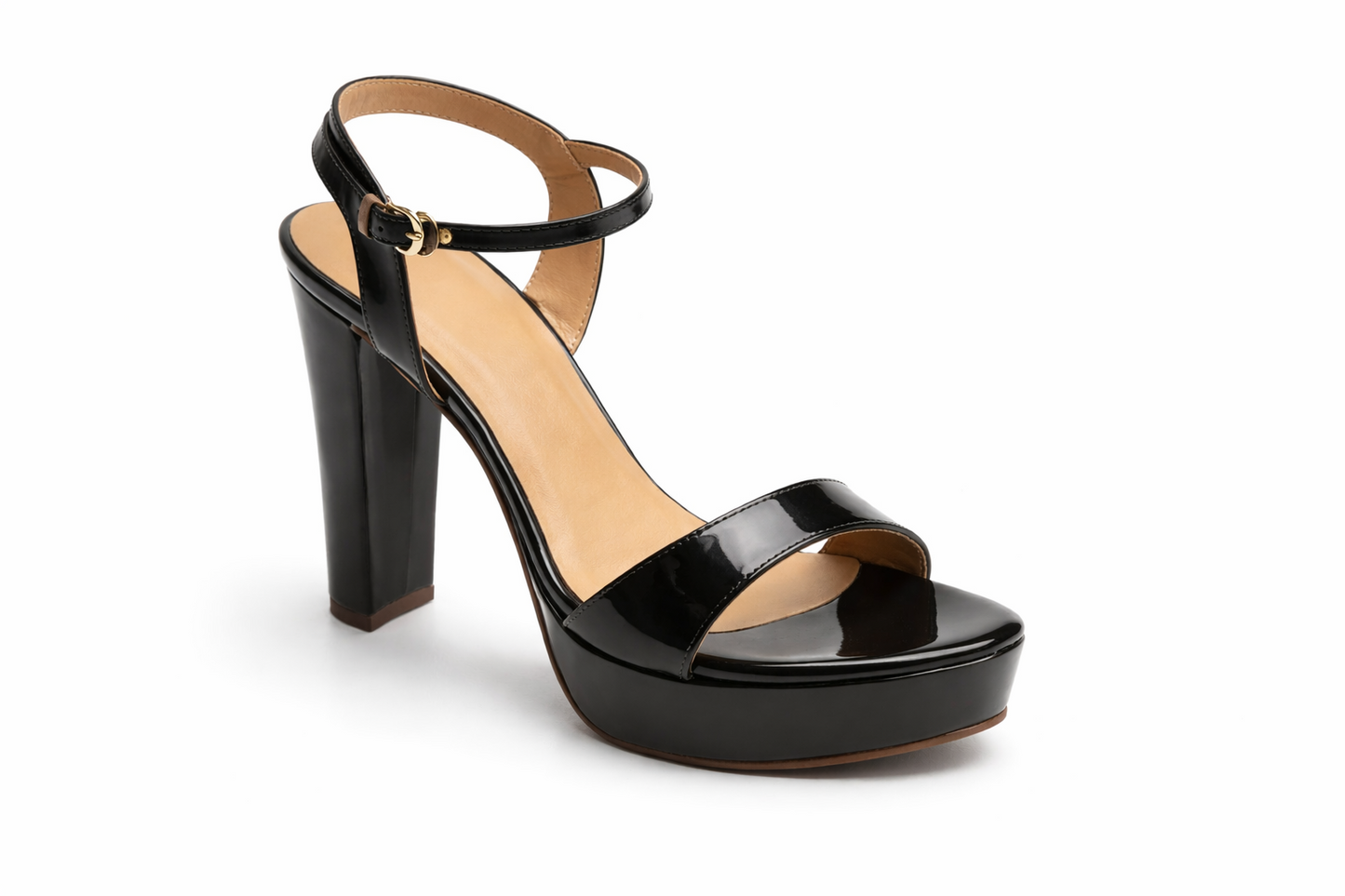 GLORIA 5 INCH PLATFORM HEEL - GREEN