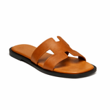 HELLEN FLAT SLIPPER - BROWN