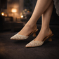 Glori Crystal Slingback Heel