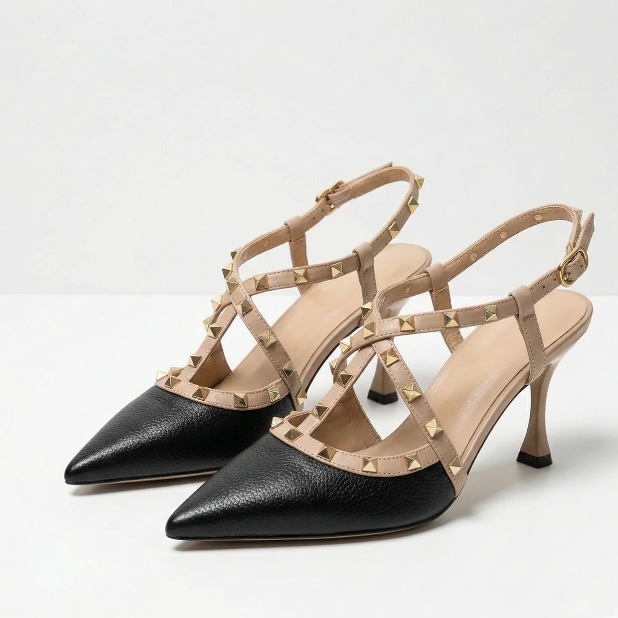Twirl heel - black