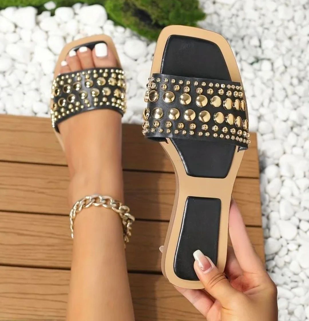 VIBE FLAT SLIDES - FAWN