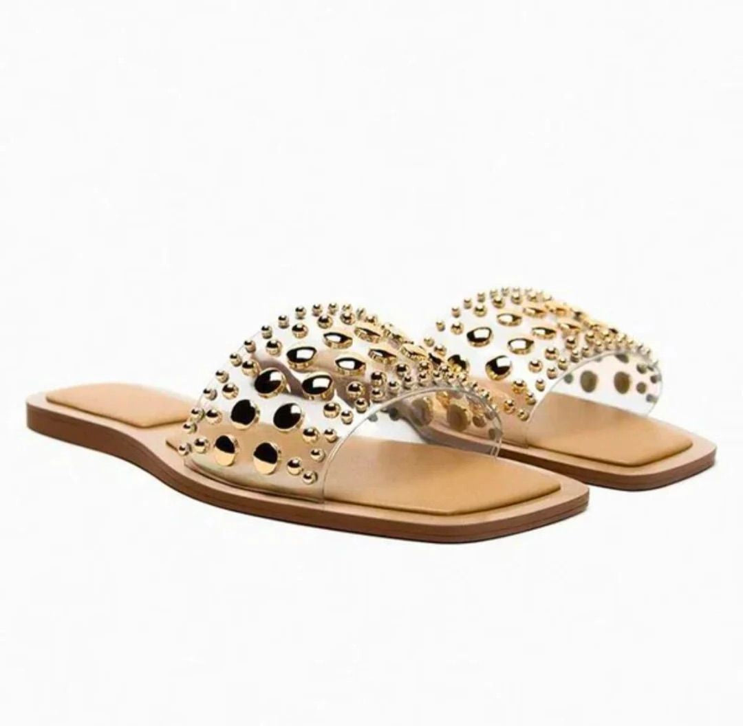 VIBE FLAT SLIDES - FAWN