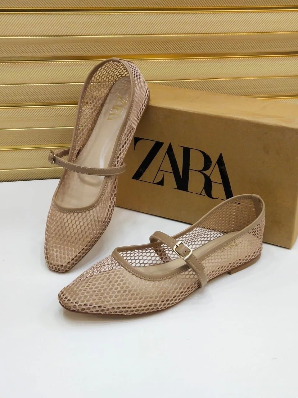 NET LIBERTY FLATS - BEIGE