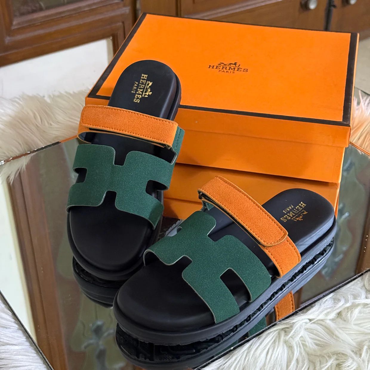 Zane Slides - Green