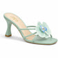 ORCHID BLOOM SANDAL - BLACK