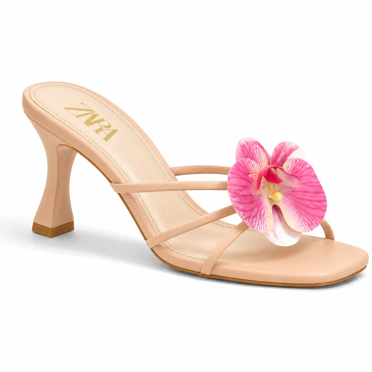 ORCHID BLOOM SANDAL - BLACK