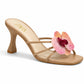 ORCHID BLOOM SANDAL - BLACK