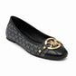 NOVA SIGNATURE PRINTS FLAT PUMP - BROWN
