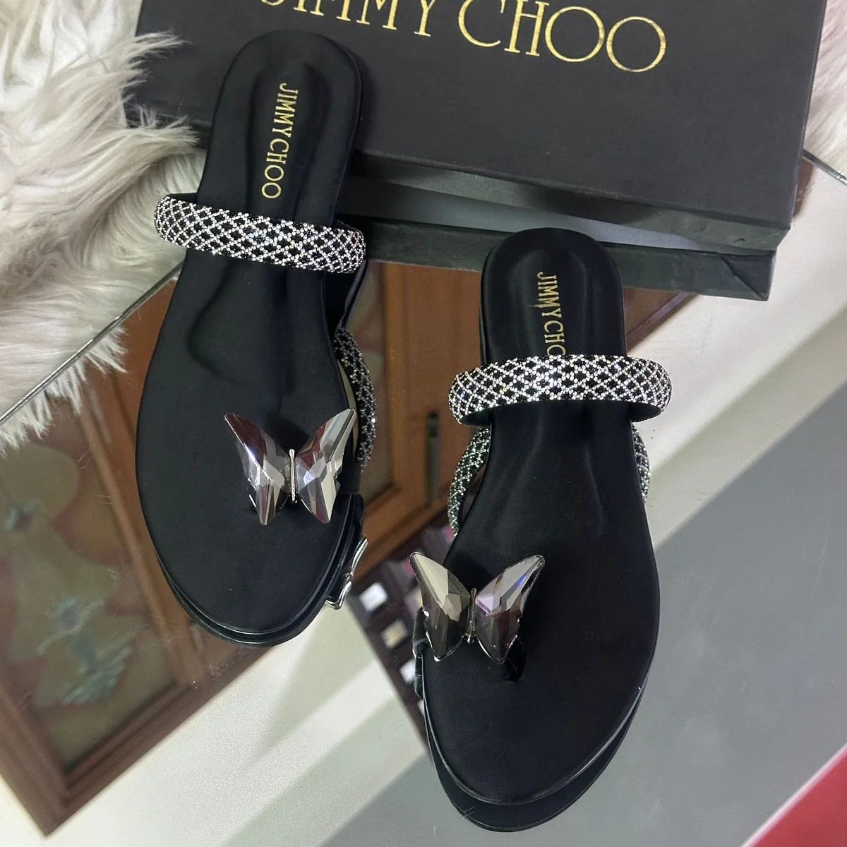 DEWDROP FLATS -  BLACK